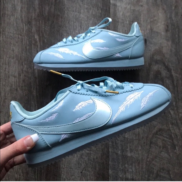 Nike Shoes - Nike Baby Blue Cortez Goddess of Victory Size 6.5